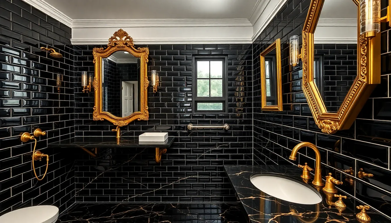 25 Stunning Art Deco Bathroom Ideas That Bring 1920s Glamour to Your Home 3