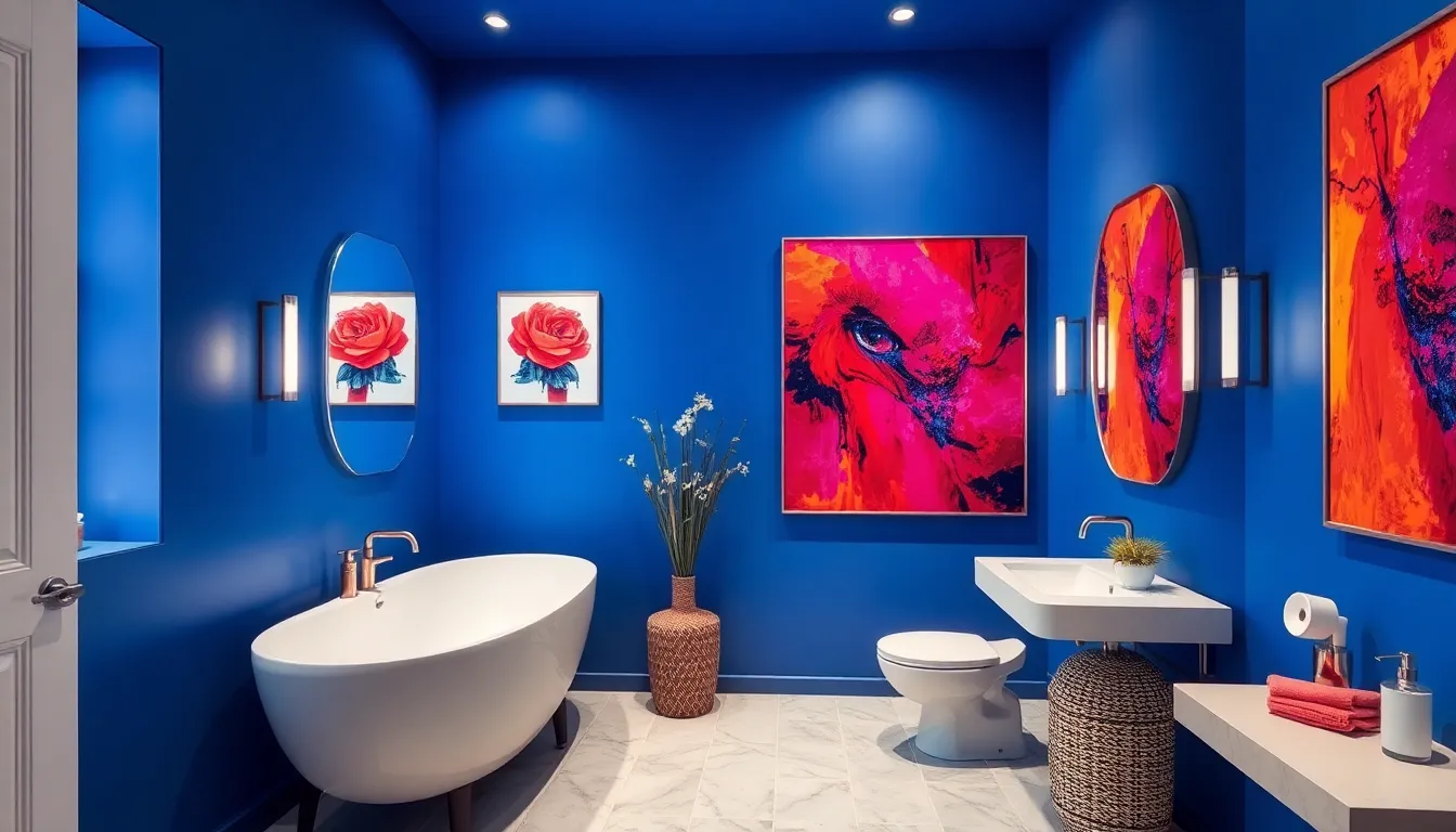 15 Stunning Bathroom Artwork Ideas That Transform Your Space (Moisture-Proof!) 3