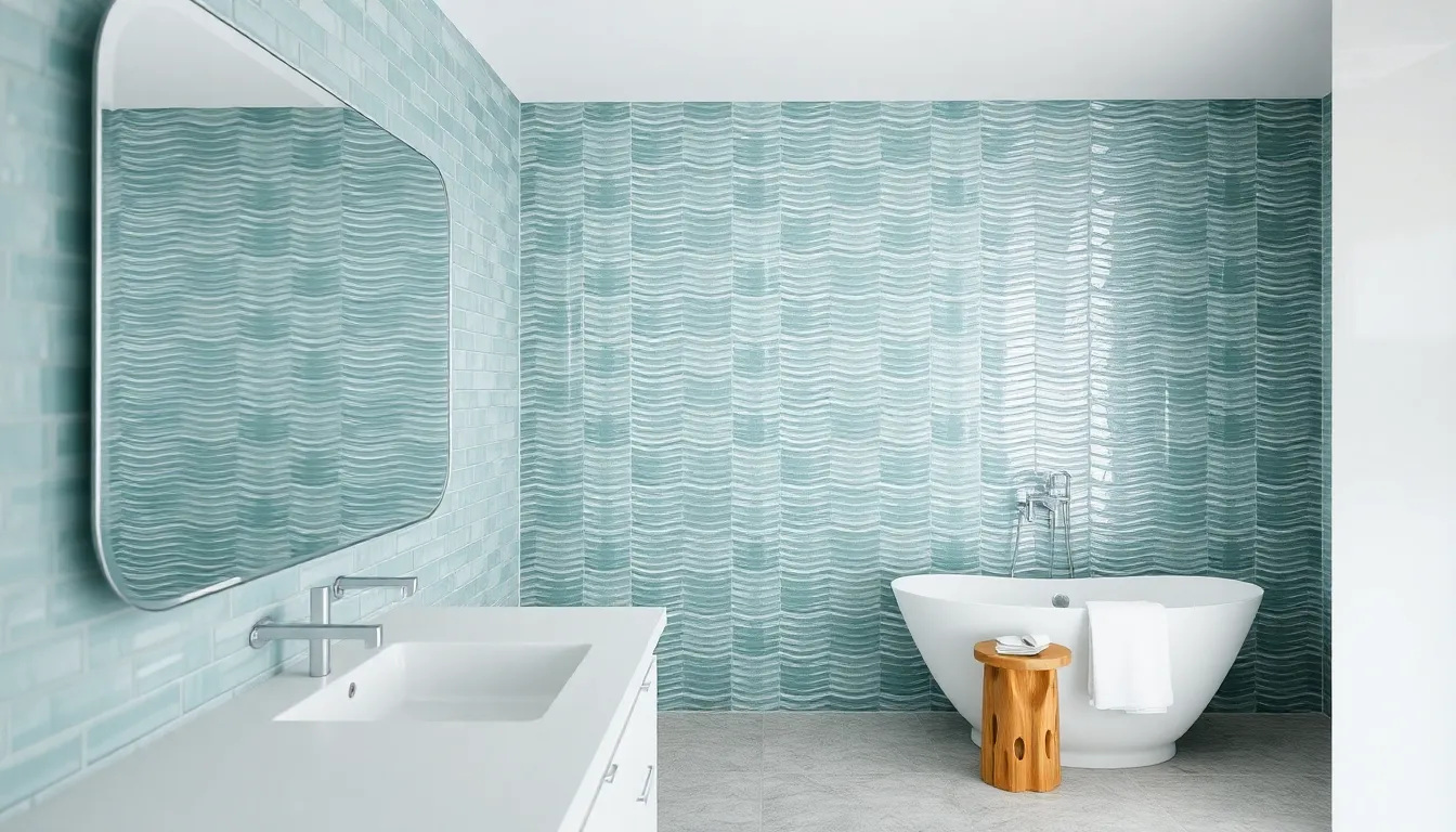 25 Stunning Bathroom Glass Tile Ideas That Will Transform Your Space in 2025 4 25 Stunning Bathroom Glass Tile Ideas That Will Transform Your Space in 2025 3