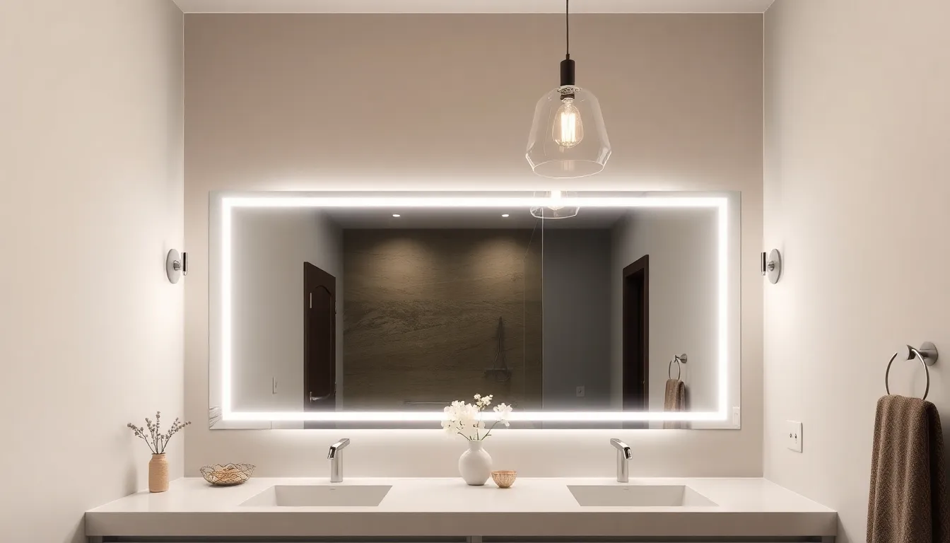 25 Stunning Bathroom Mirror Decoration Ideas to Transform Your Space in 2025 4 25 Stunning Bathroom Mirror Decoration Ideas to Transform Your Space in 2025 3