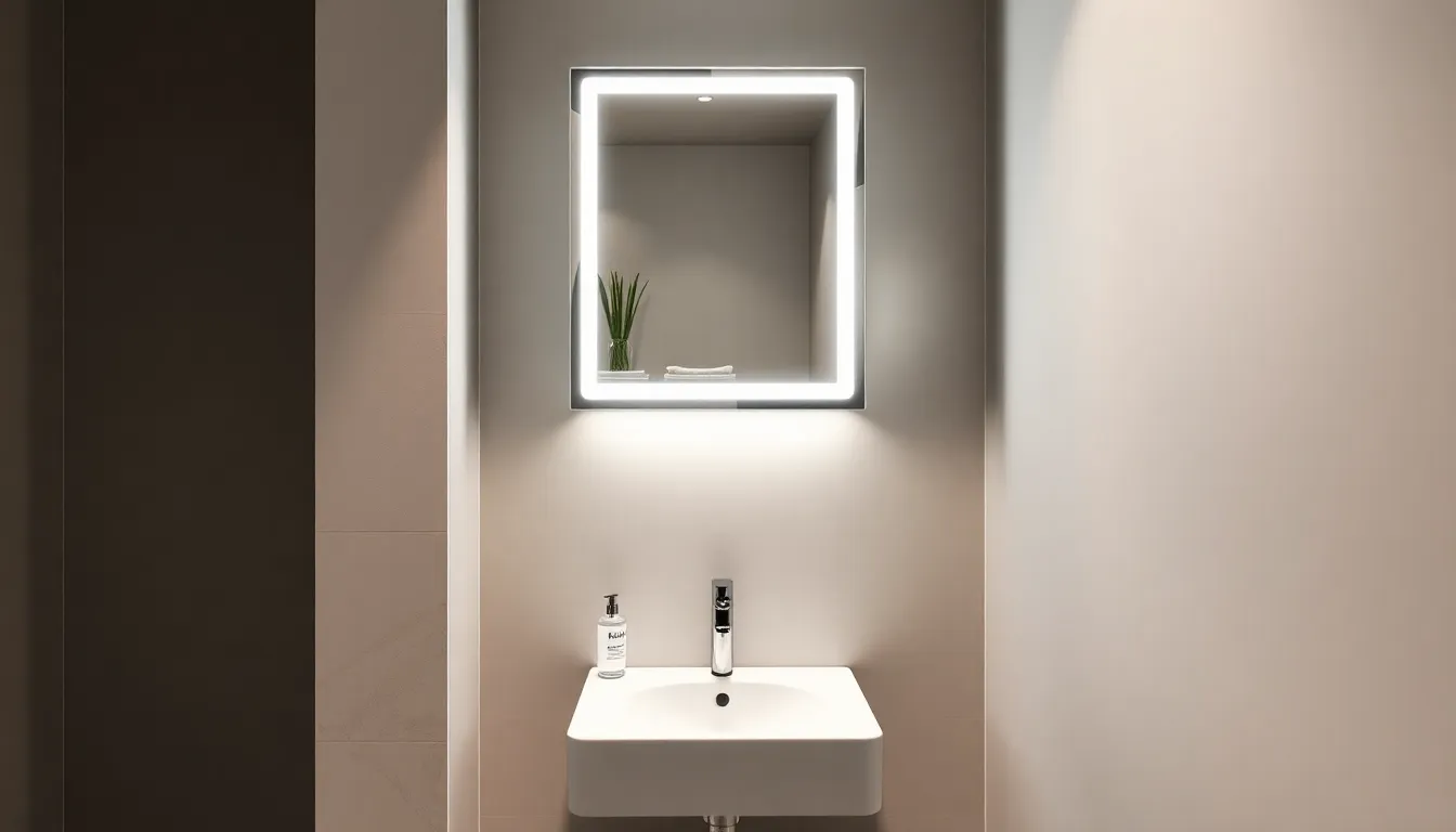25 Stunning Bathroom Mirror Ideas for Single Sink Vanities That'll Transform Your Space 4 25 Stunning Bathroom Mirror Ideas for Single Sink Vanities That'll Transform Your Space 3