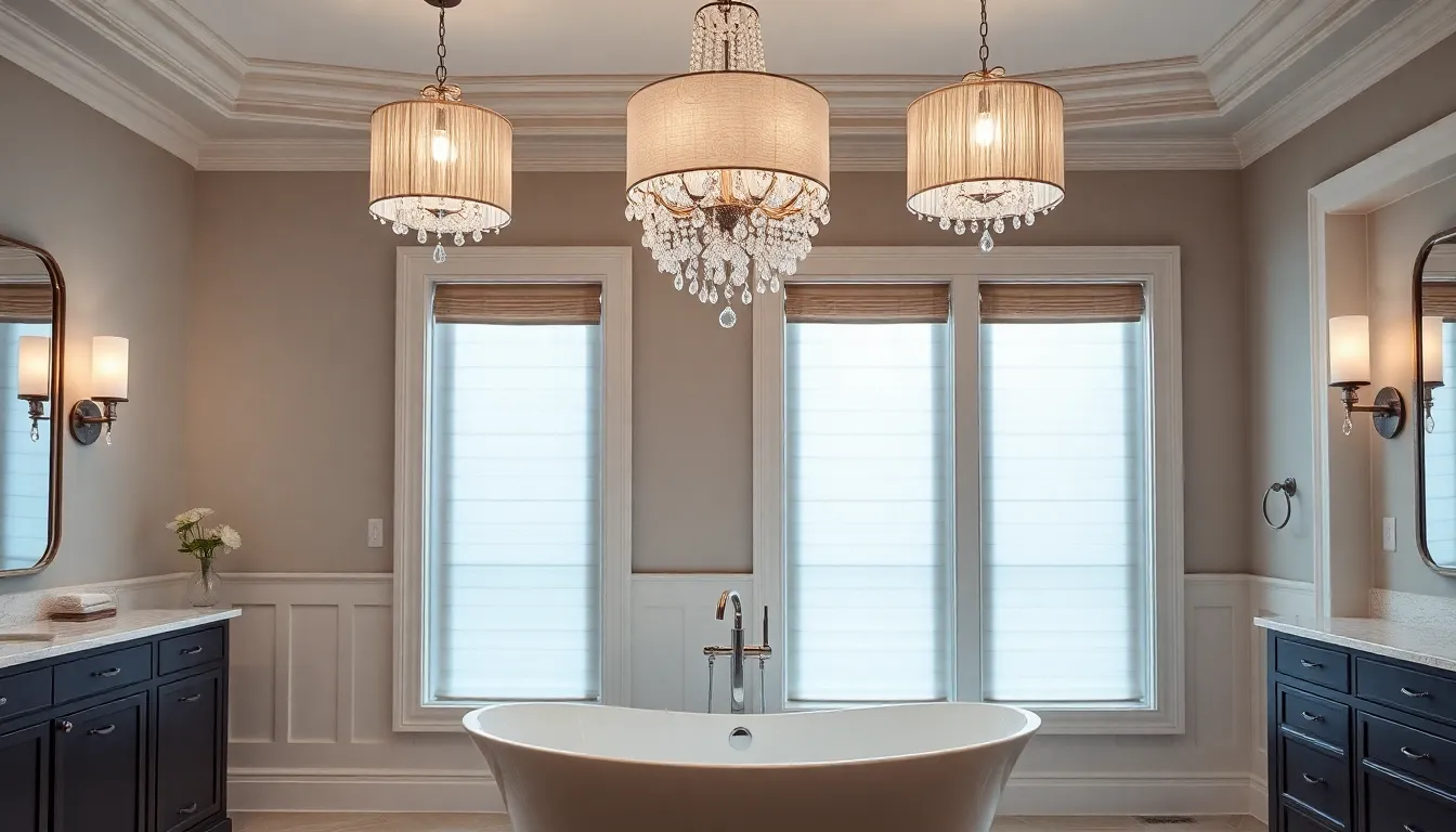 25 Stunning Bathroom Pendant Lighting Ideas to Transform Your Space in 2025 3
