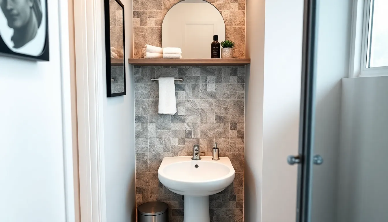 25 Brilliant Small Bathroom Sink Ideas That Maximize Every Inch of Space 3