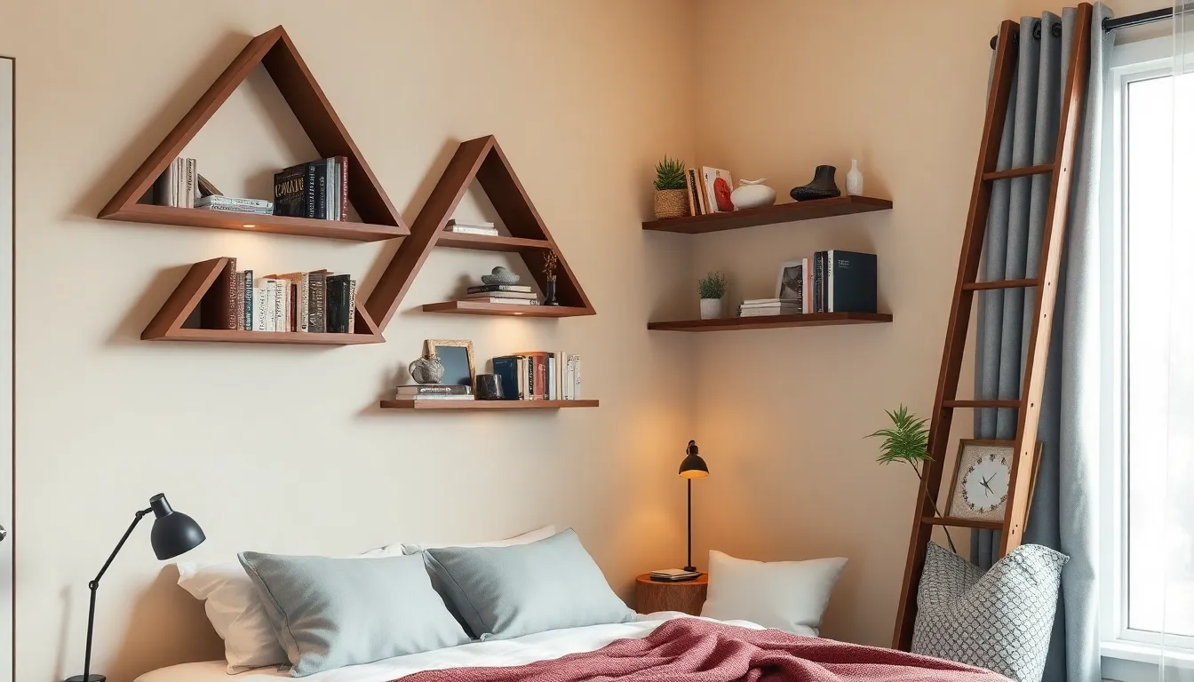 25 Brilliant Bedroom Shelving Ideas to Maximize Your Space in 2025 4 25 Brilliant Bedroom Shelving Ideas to Maximize Your Space in 2025 3