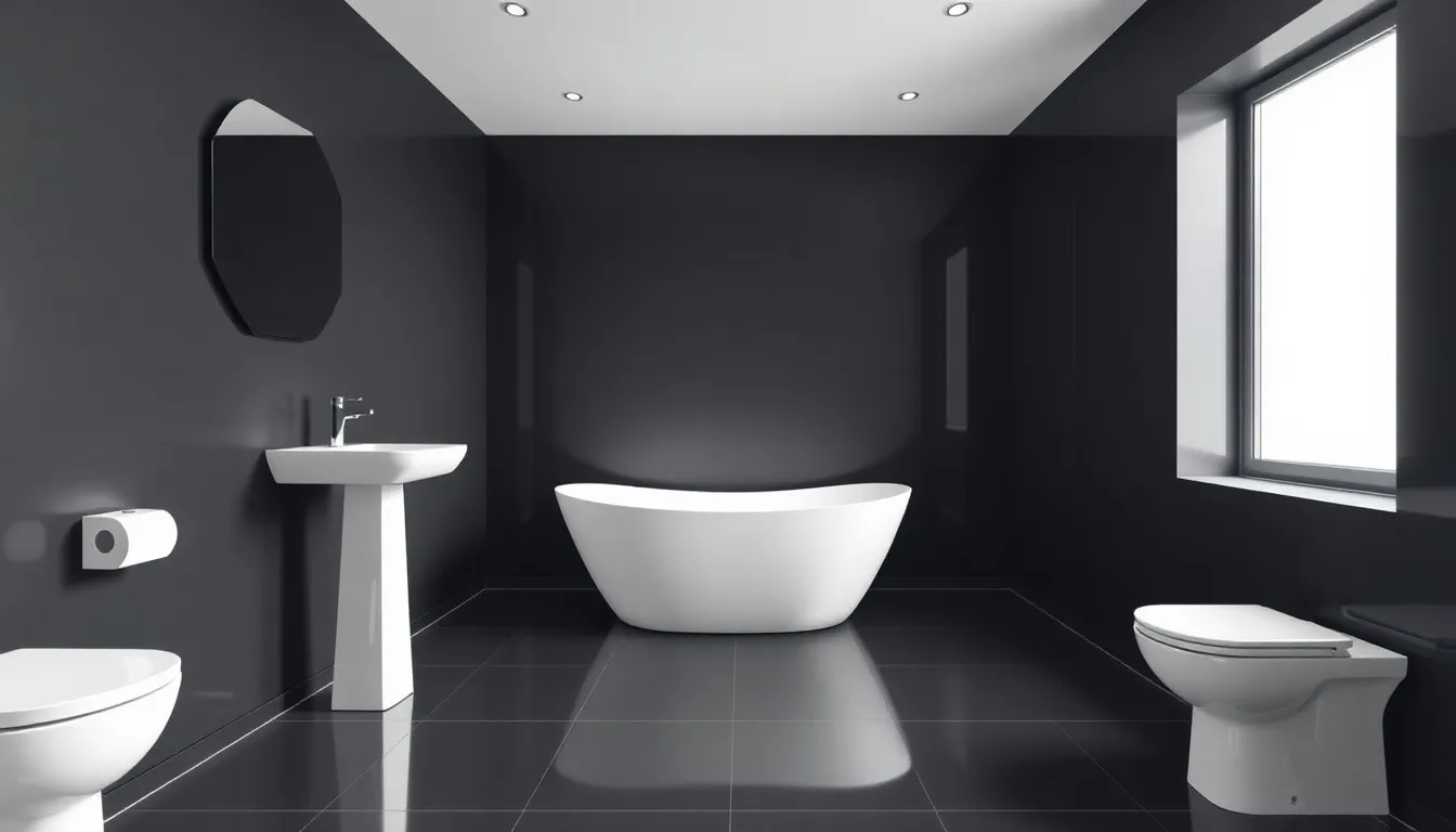 25 Stunning Black and White Bathroom Ideas That'll Transform Your Space in 2025 3