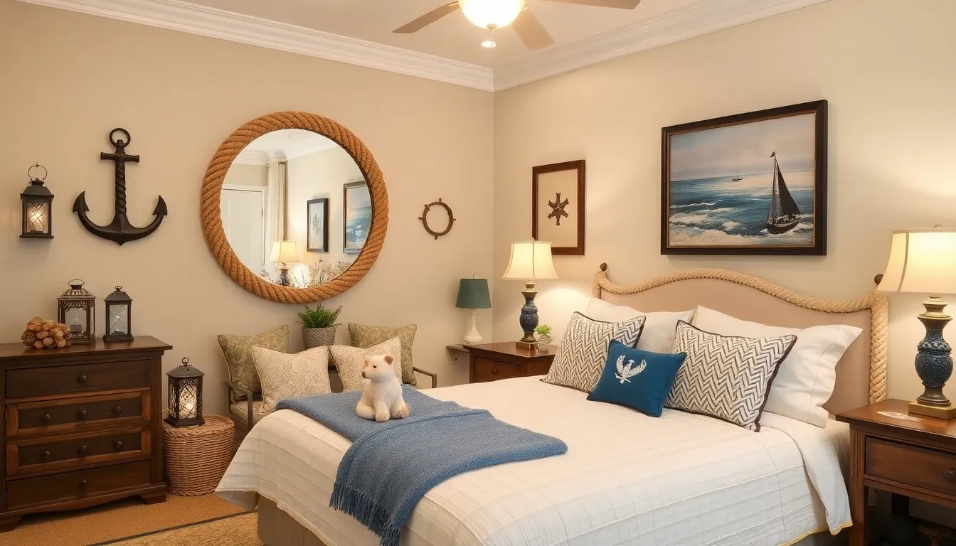 25 Coastal Bedroom Decor Ideas That'll Transform Your Space Into a Seaside Retreat 4 25 Coastal Bedroom Decor Ideas That'll Transform Your Space Into a Seaside Retreat 3