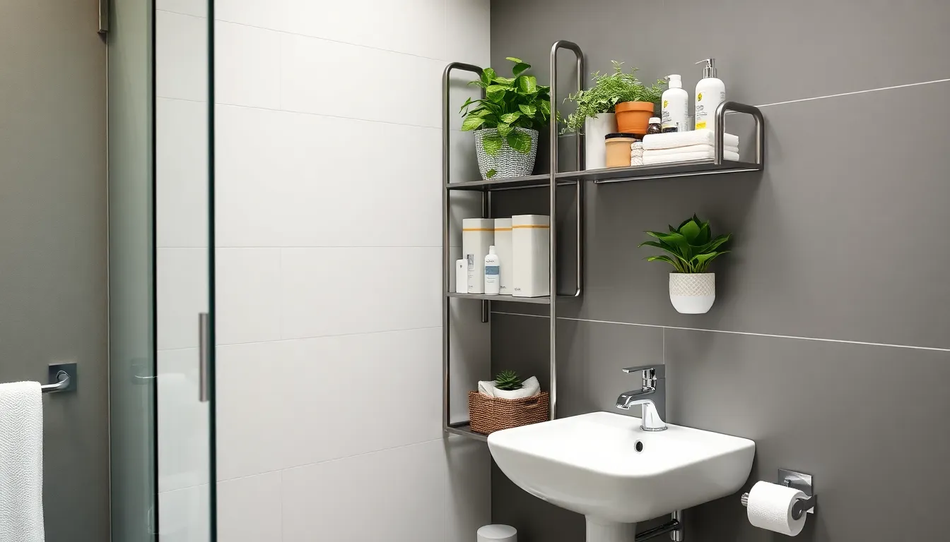 35 Genius Corner Shelf Ideas for Bathroom Storage (Works in Any Space!) 4 35 Genius Corner Shelf Ideas for Bathroom Storage (Works in Any Space!) 3
