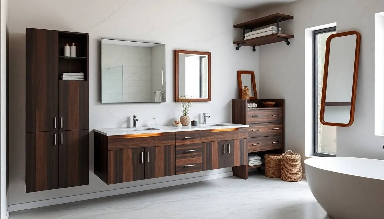 27 Dark Bathroom Ideas That'll Transform Your Space Into a Luxury Spa 4 27 Dark Bathroom Ideas That'll Transform Your Space Into a Luxury Spa 3