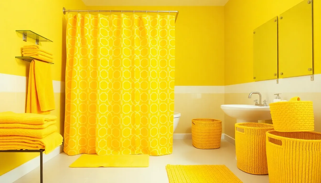25+ Yellow Bathroom Decorating Ideas That Actually Look Stunning in 2025 3