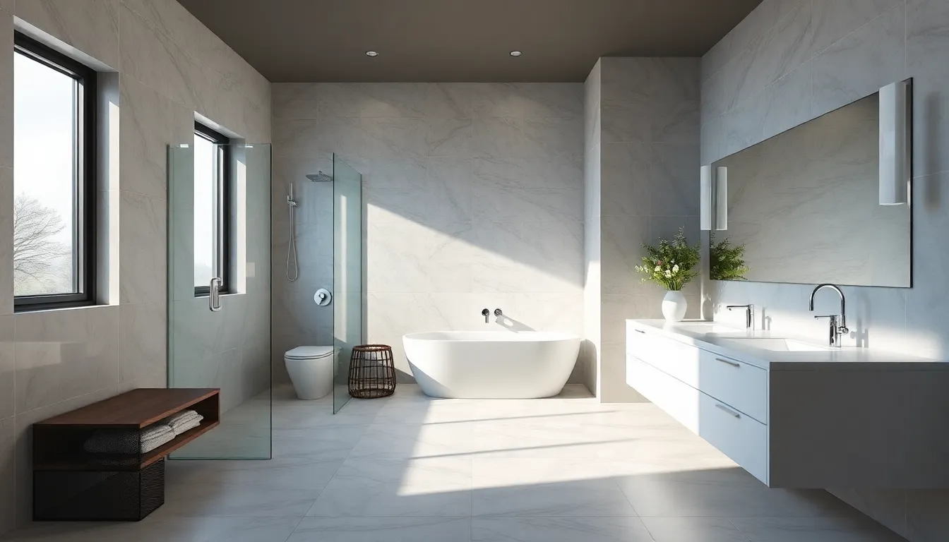10 Easy Clean Bathroom Ideas That Cut Your Cleaning Time in Half 4 10 Easy Clean Bathroom Ideas That Cut Your Cleaning Time in Half 3