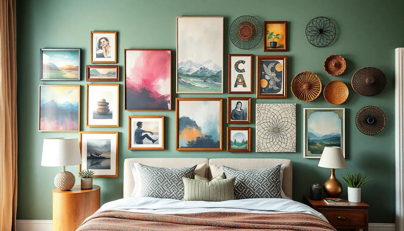 25 Eclectic Bedroom Decor Ideas That Mix Vintage, Modern & Global Style 4 25 Eclectic Bedroom Decor Ideas That Mix Vintage, Modern & Global Style 3