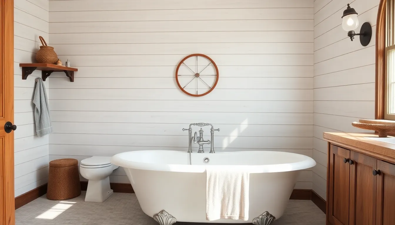 25 Farmhouse Bathroom Ideas That'll Transform Your Space on Any Budget 4 25 Farmhouse Bathroom Ideas That'll Transform Your Space on Any Budget 3