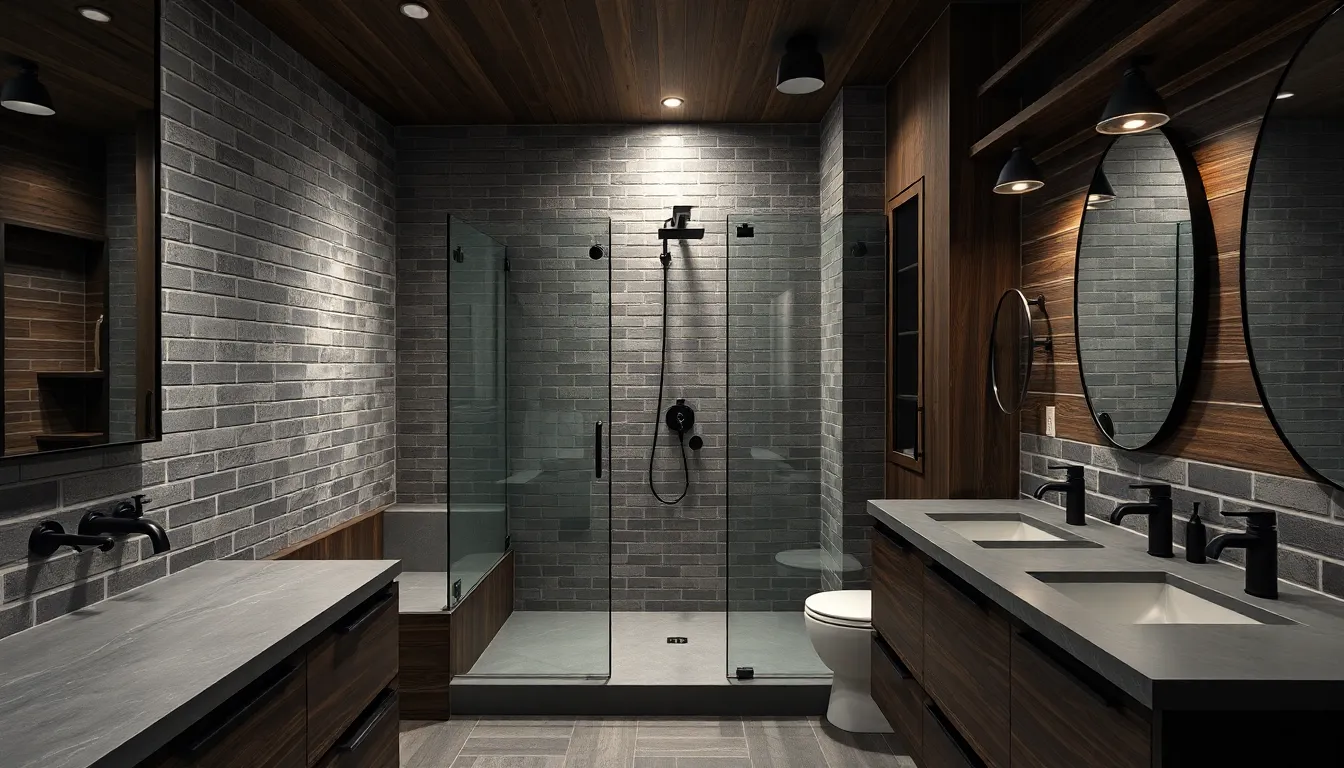 30 Masculine Bathroom Ideas for Men That Actually Look Amazing 3