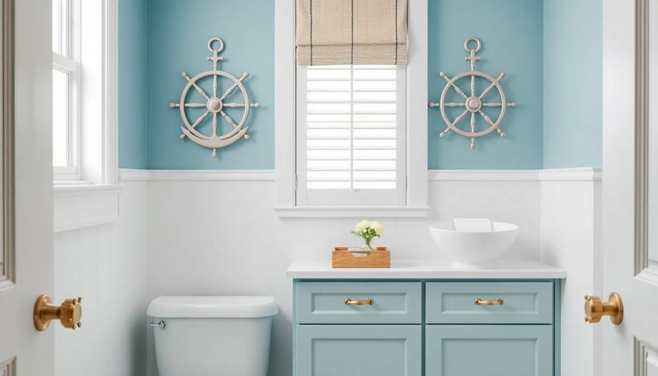 25 Stunning Nautical Bathroom Ideas That'll Transform Your Space Into a Coastal Retreat 3