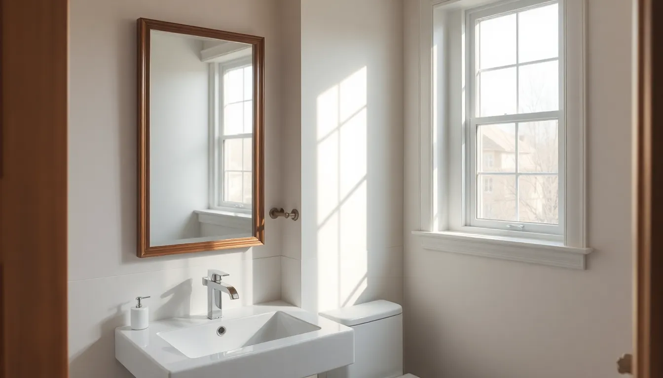 15 Genius Mirror Ideas for Small Bathrooms That Make Them Look Twice as Big 3