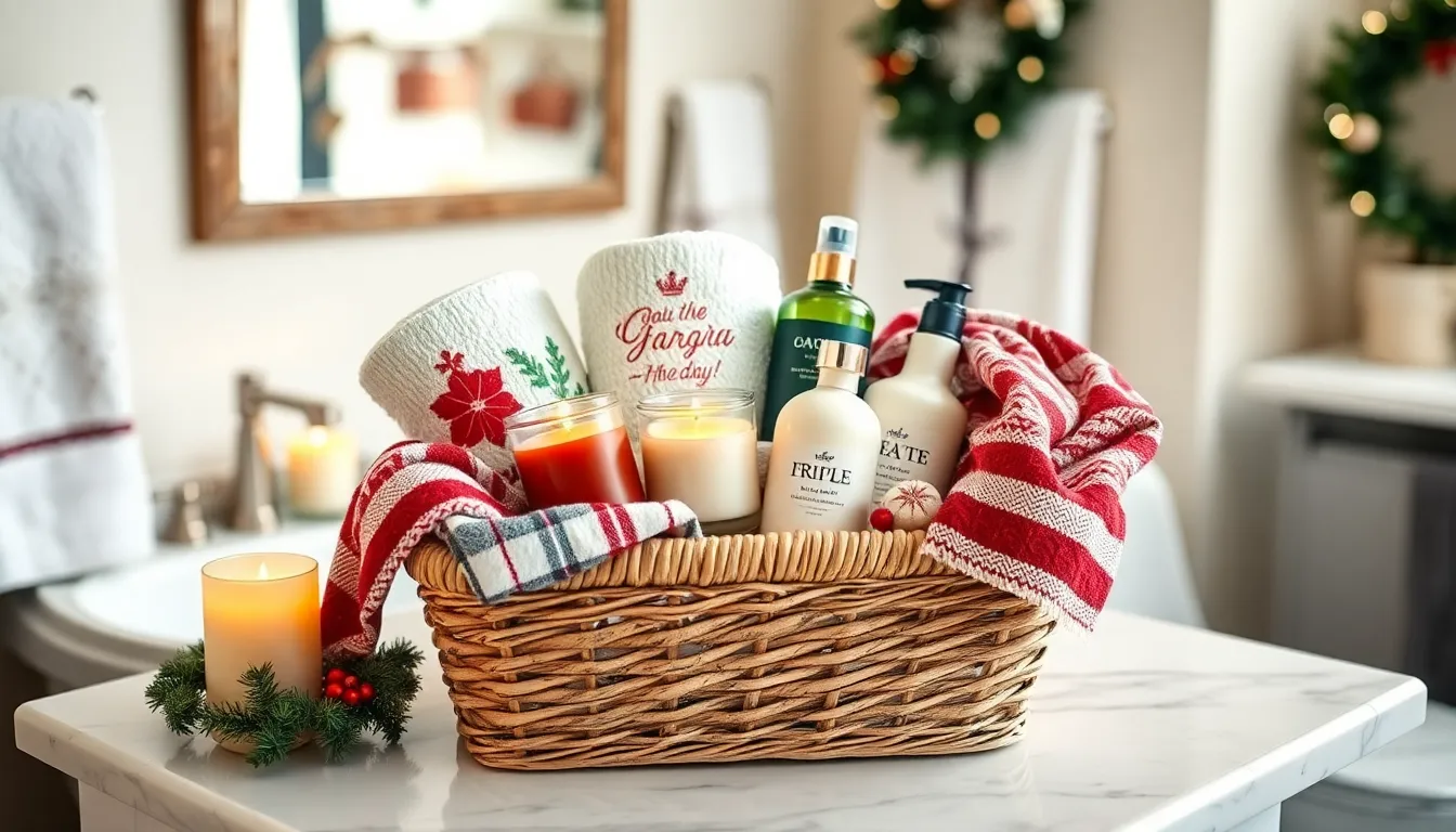 25 Bathroom Gift Basket Ideas That'll Make Anyone Feel Pampered (Budget & Luxury) 6 25 Bathroom Gift Basket Ideas That'll Make Anyone Feel Pampered (Budget & Luxury) 5