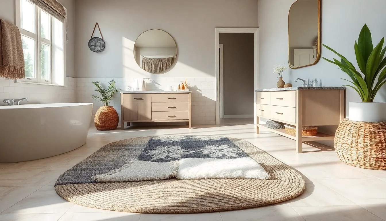 25 Stunning Bathroom Rug Ideas That Will Transform Your Space in 2025 5