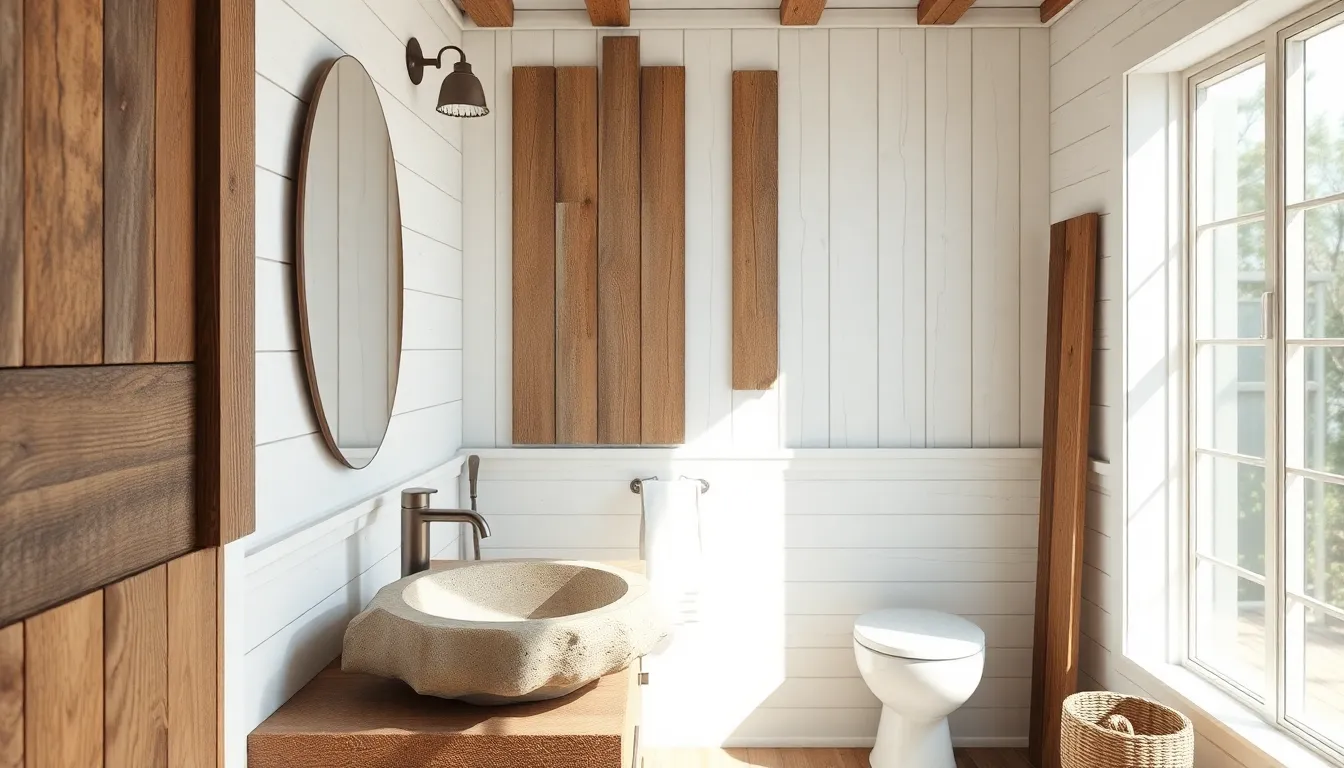 25 Stunning Bathroom Rustic Ideas to Transform Your Space on Any Budget 5