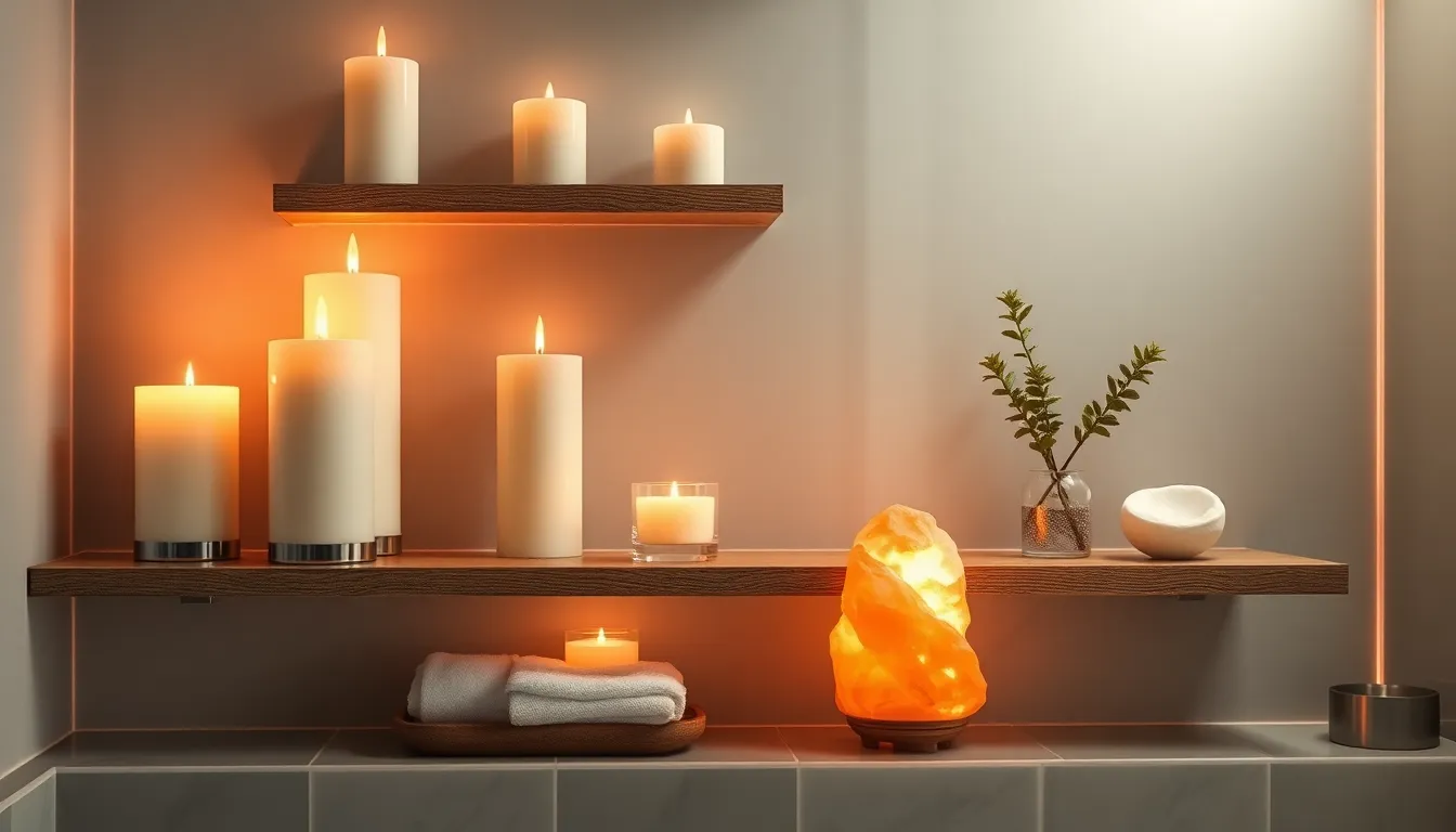 25 Stunning Bathroom Shelf Decor Ideas to Transform Your Space in 2025 5