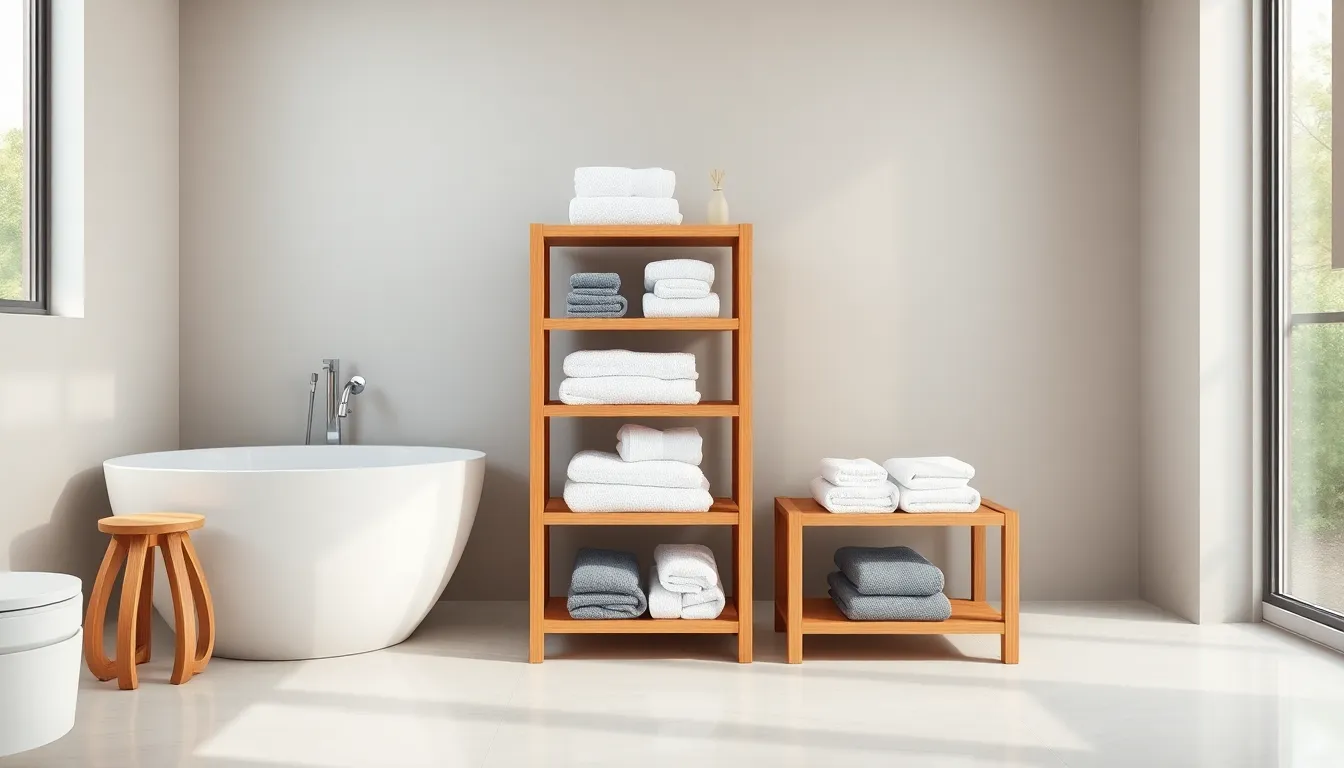 27 Clever Bathroom Towel Storage Ideas That'll Transform Your Space 5