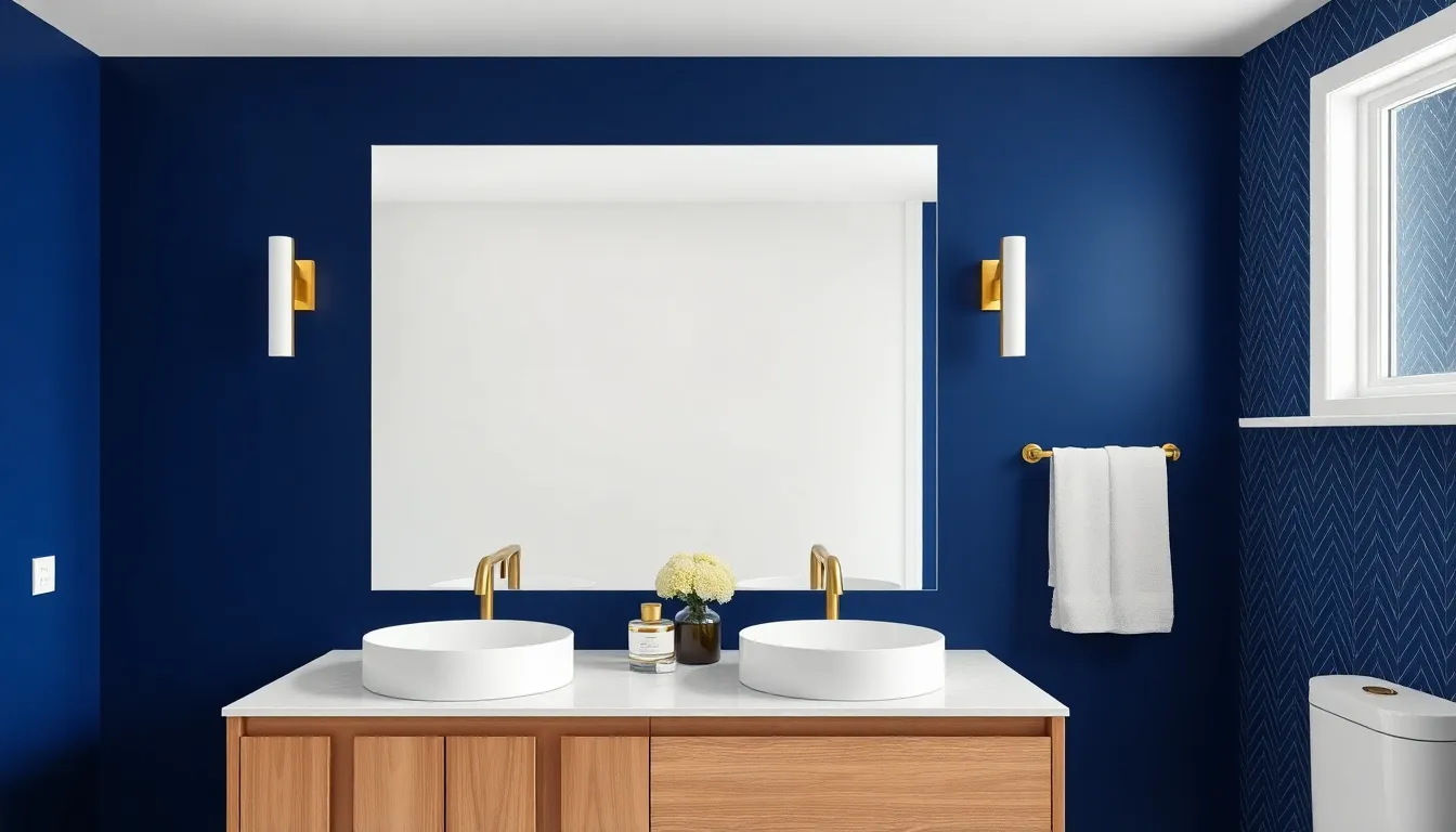 25 Stunning Blue Bathroom Ideas That Will Transform Your Space Into a Spa Retreat 5