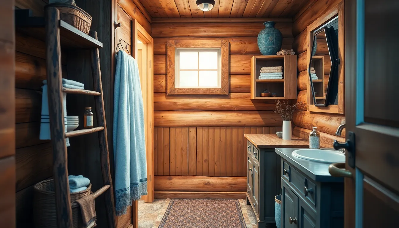 25 Rustic Cabin Bathroom Ideas That Transform Your Space Into a Cozy Retreat 5