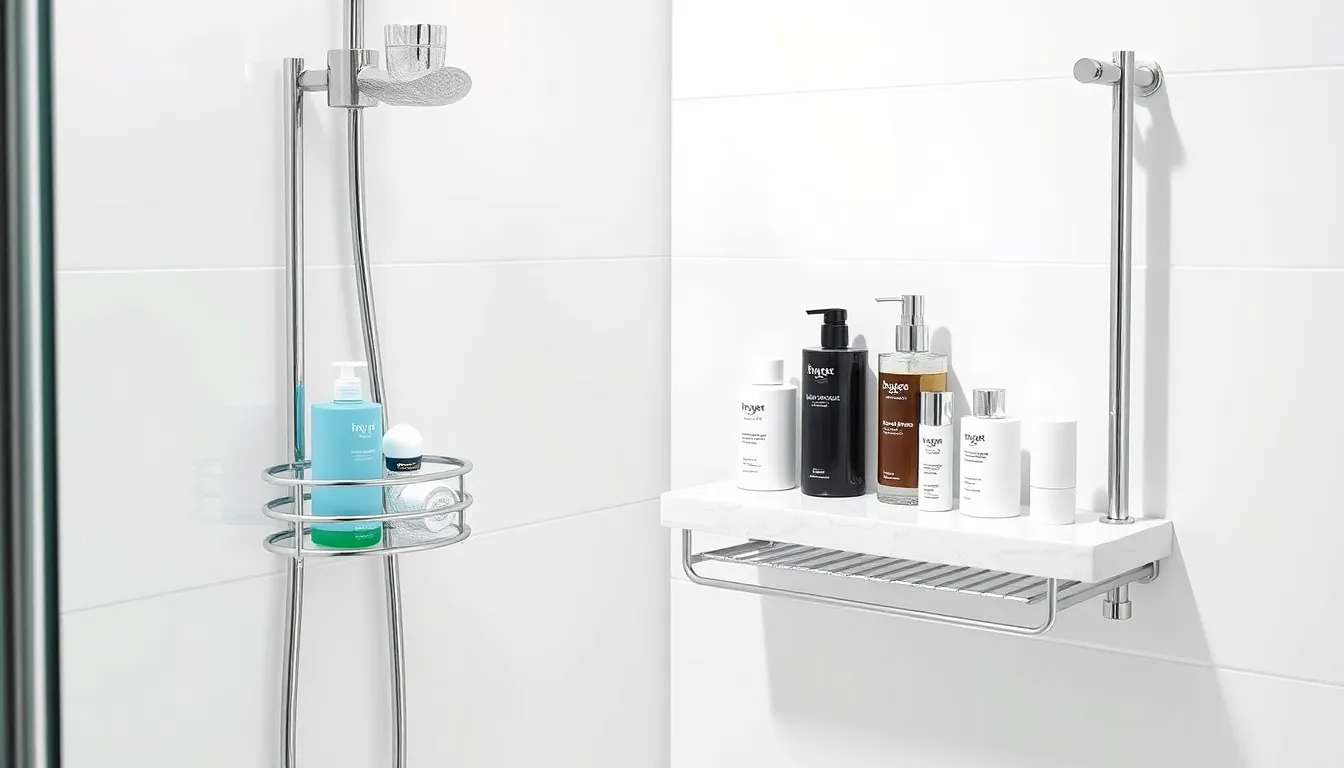 35 Genius Corner Shelf Ideas for Bathroom Storage (Works in Any Space!) 6 35 Genius Corner Shelf Ideas for Bathroom Storage (Works in Any Space!) 5