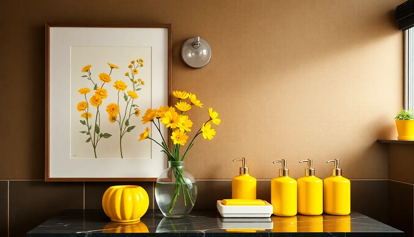 25+ Yellow Bathroom Decorating Ideas That Actually Look Stunning in 2025 5