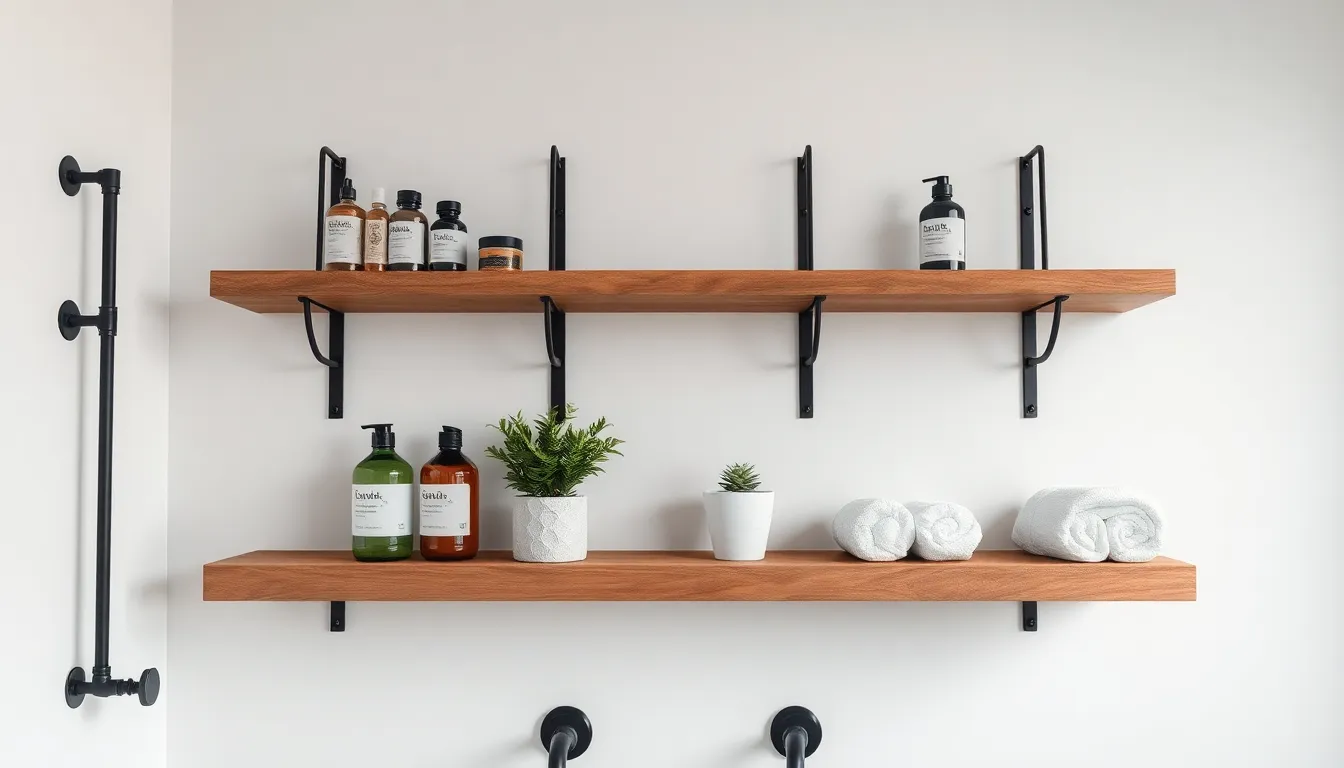 35 Floating Shelves Bathroom Ideas That Maximize Space & Style (2025 Guide) 5