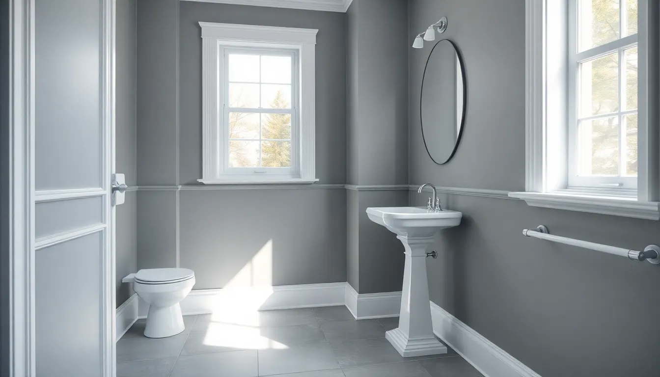25 Stunning Grey Small Bathroom Ideas That Make Tiny Spaces Look Bigger 6 25 Stunning Grey Small Bathroom Ideas That Make Tiny Spaces Look Bigger 5