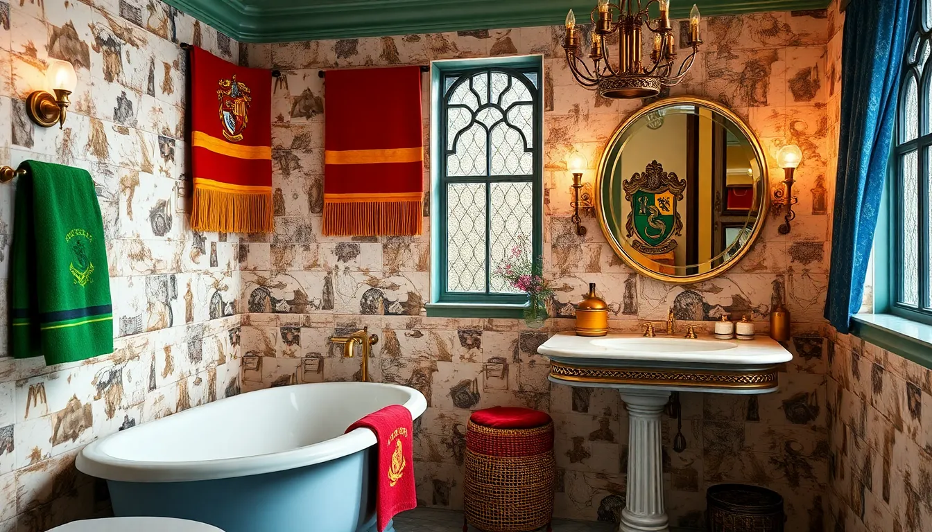 15 Magical Harry Potter Bathroom Ideas to Transform Your Space Into Hogwarts 5