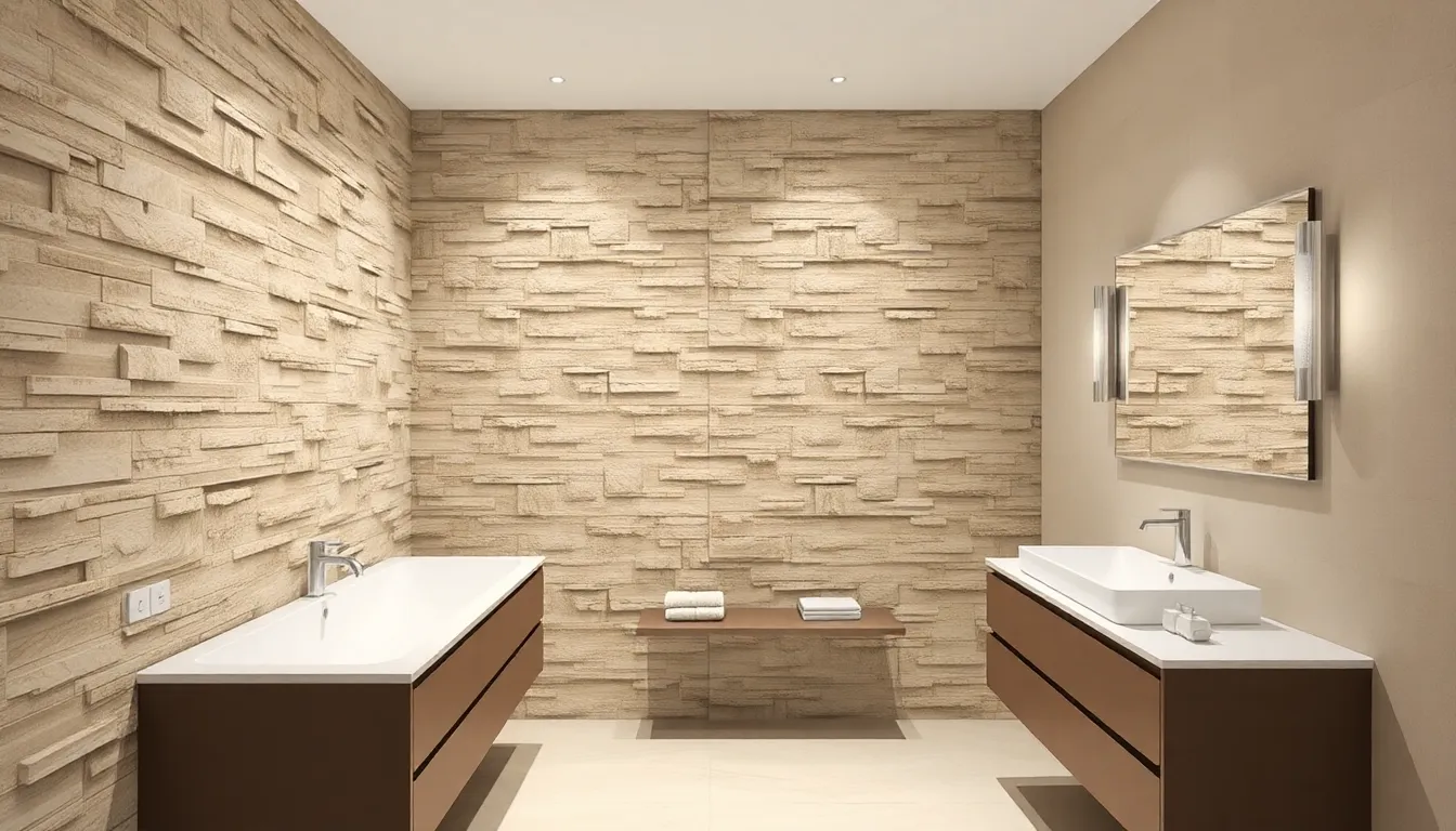 27 Creative Bathroom Wall Ideas Instead of Tiles (That Actually Work!) 5