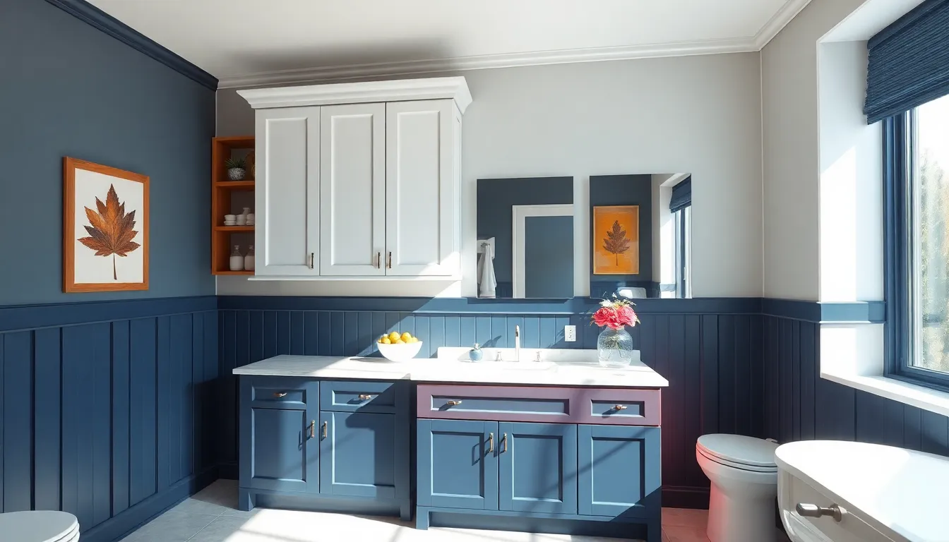 15 Stunning Ideas for Painting Bathroom Cabinets That Transform Any Space 5