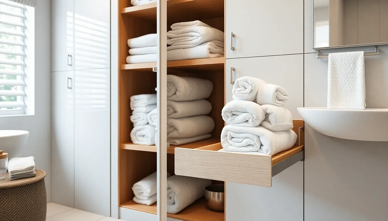 25 Creative Ideas for Towels in Bathroom Storage & Style (2025 Guide) 5