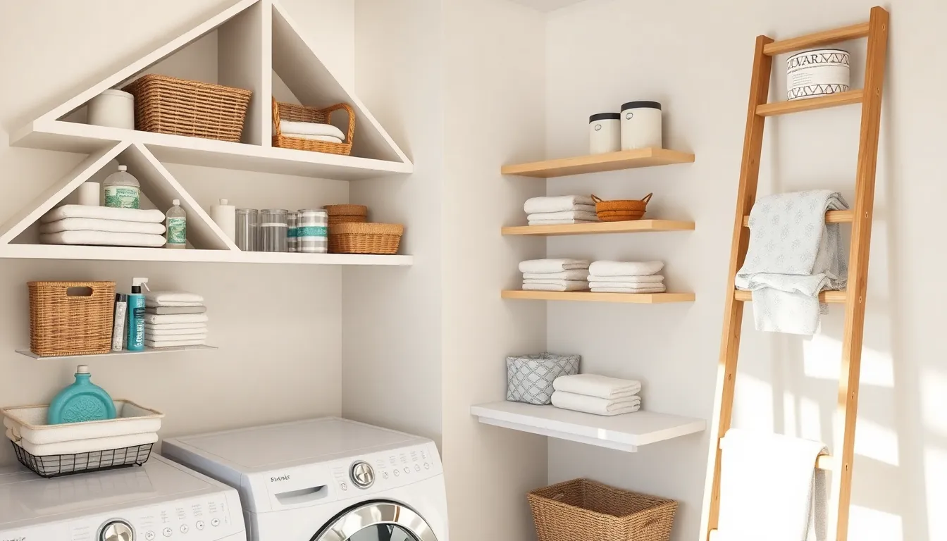 27 Brilliant Laundry Room Shelving Ideas to Maximize Your Space (2025 Guide) 5