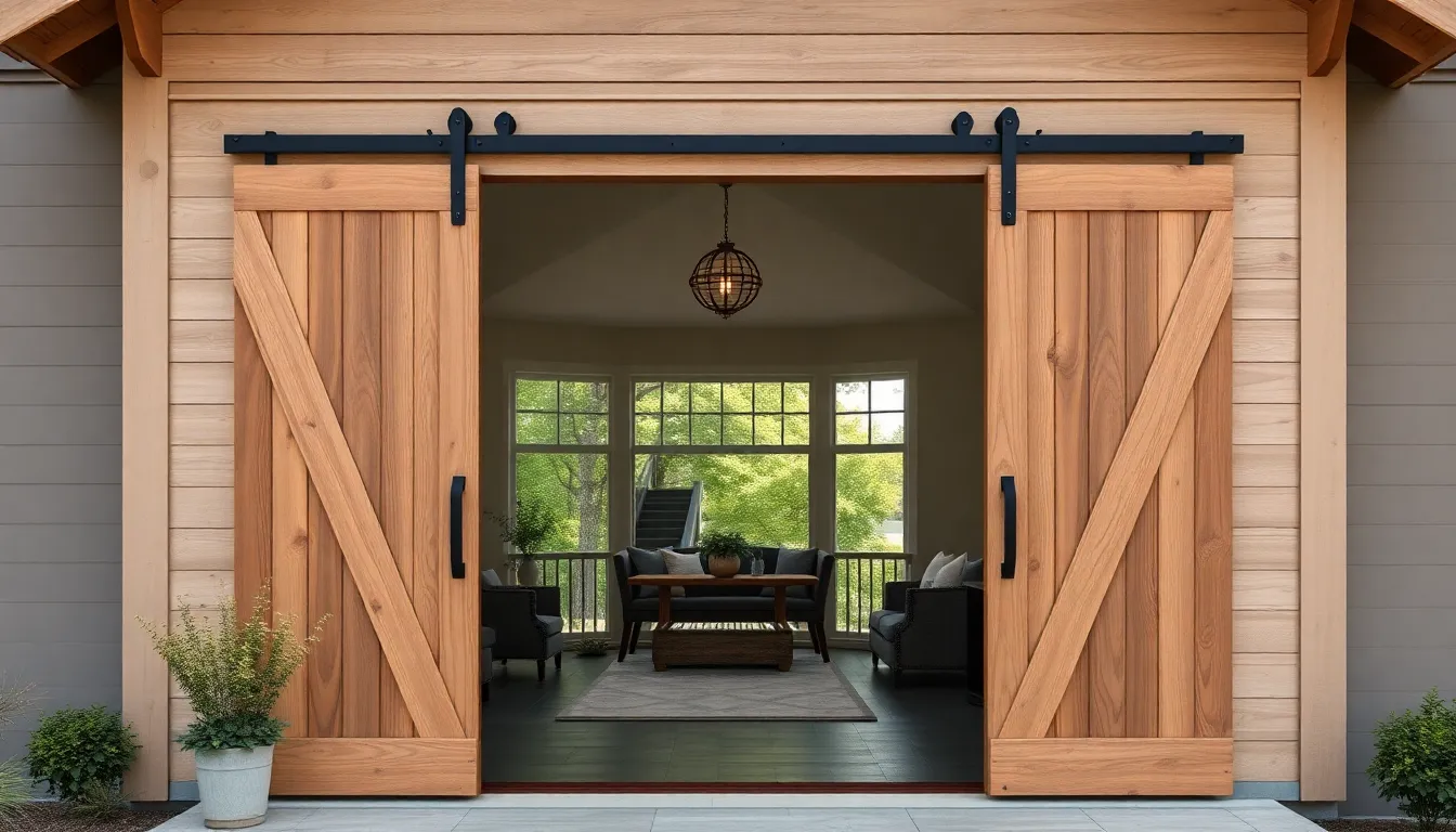 25 Modern Farmhouse Front Door Ideas That Will Transform Your Home's Curb Appeal 5