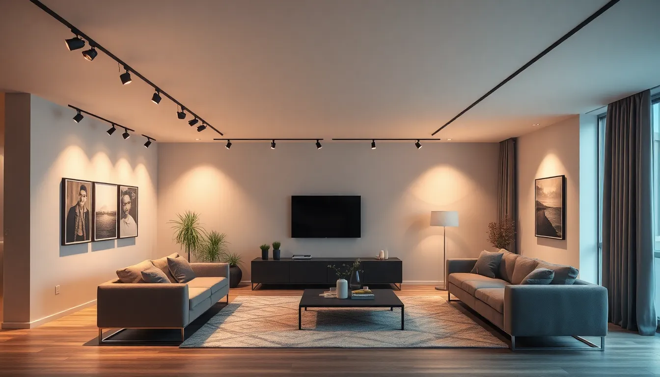 27 Modern Living Room Lighting Ideas to Transform Your Space in 2025 5