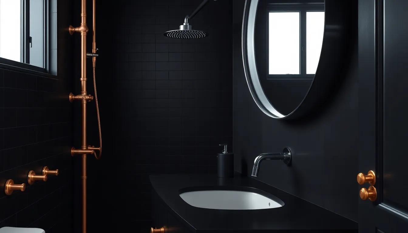 20 Stunning All Black Bathroom Ideas That Will Transform Your Space in 2025 7