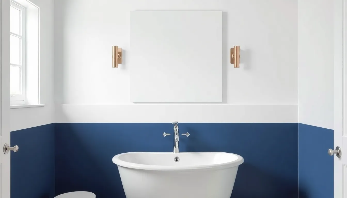 25 Stunning Bathroom Accent Wall Ideas That'll Transform Your Space This Weekend 7