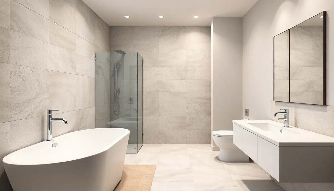 15 Small Bathroom Flooring Ideas That Make Tiny Spaces Look Bigger in 2025 7