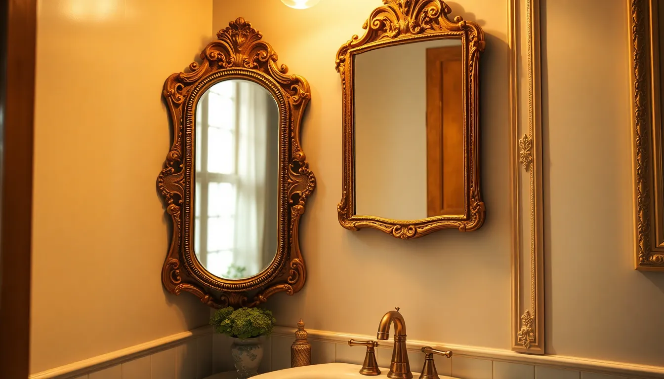 25 Stunning Bathroom Mirror Ideas for Single Sink Vanities That'll Transform Your Space 8 25 Stunning Bathroom Mirror Ideas for Single Sink Vanities That'll Transform Your Space 7
