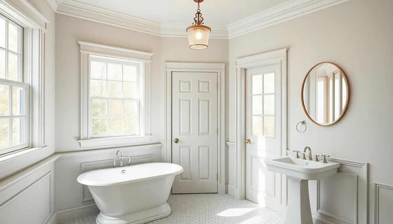 25 Stunning Bathroom Molding Ideas That Transform Any Space (2025 Guide) 7