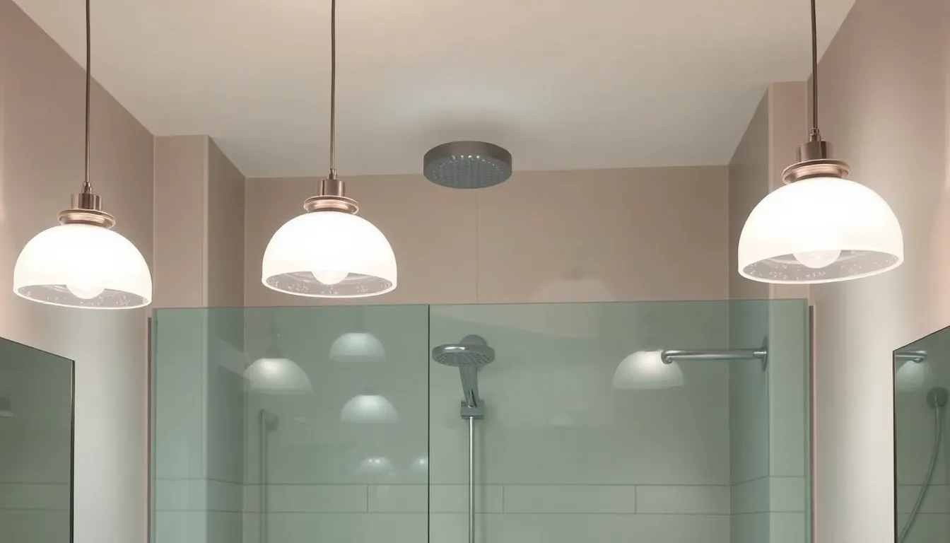 25 Stunning Bathroom Pendant Lighting Ideas to Transform Your Space in 2025 7