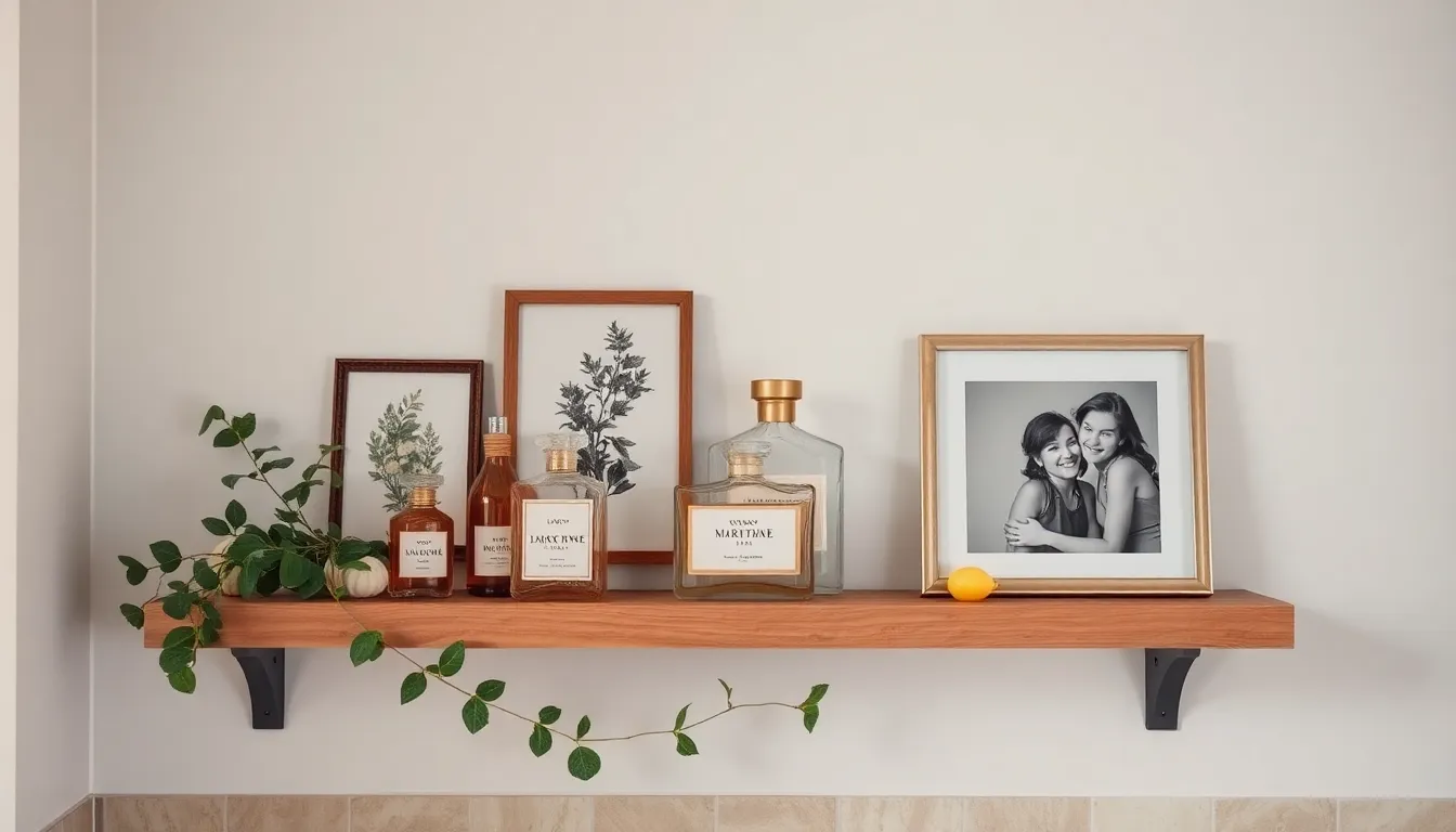 25 Stunning Bathroom Shelf Decor Ideas to Transform Your Space in 2025 7