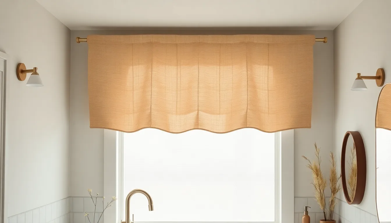 15 Stylish Bathroom Valance Ideas That Transform Any Space (2025 Guide) 8 15 Stylish Bathroom Valance Ideas That Transform Any Space (2025 Guide) 7