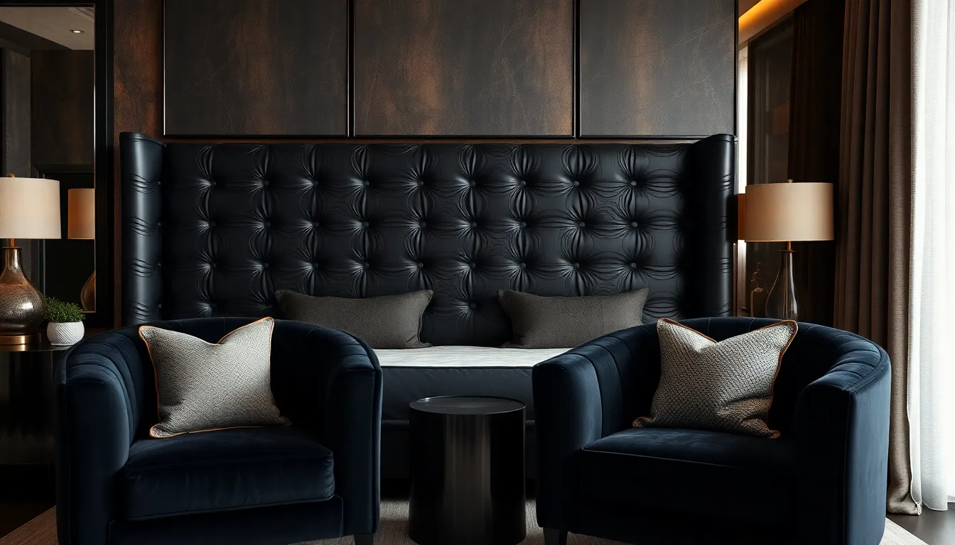 25 Stunning Black Bedroom Furniture Ideas That Will Transform Your Space 8 25 Stunning Black Bedroom Furniture Ideas That Will Transform Your Space 7