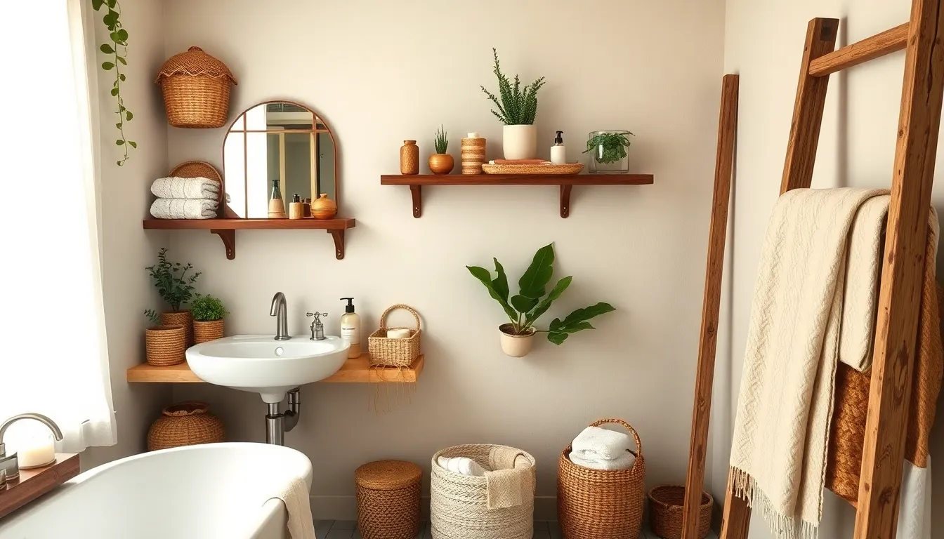 25 Boho Bathroom Ideas to Transform Your Space Into a Dreamy Oasis 8 25 Boho Bathroom Ideas to Transform Your Space Into a Dreamy Oasis 7