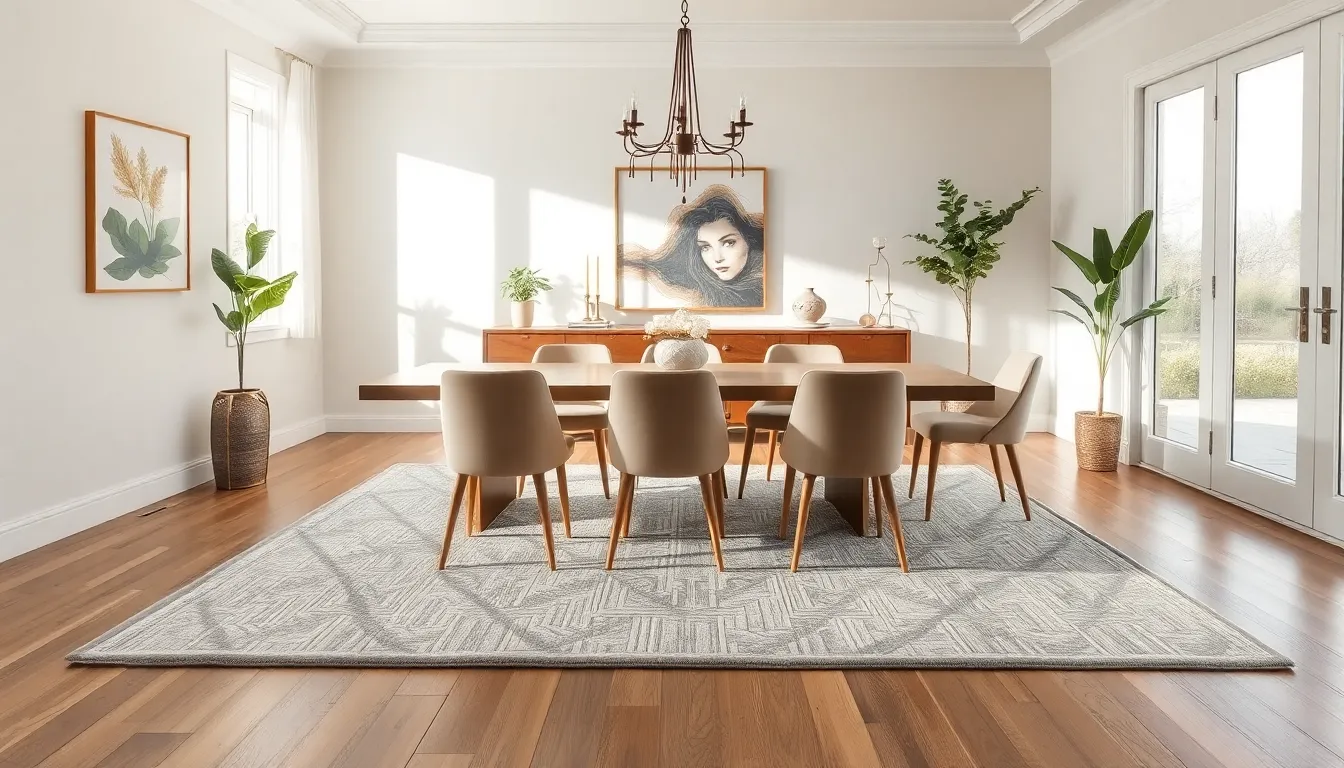 25 Stunning Dining Room Rug Ideas to Transform Your Space in 2025 8 25 Stunning Dining Room Rug Ideas to Transform Your Space in 2025 7