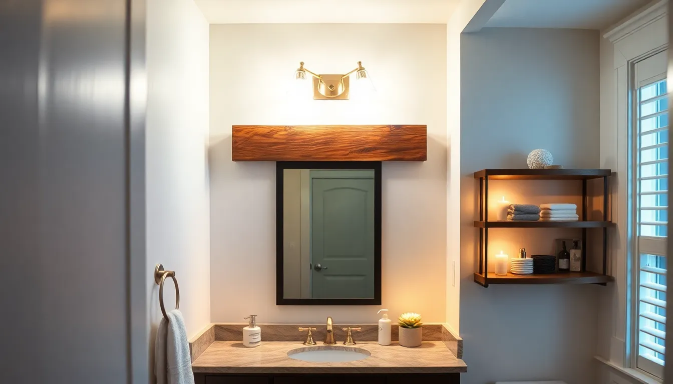 15 DIY Small Bathroom Ideas That'll Transform Your Space on Any Budget 8 15 DIY Small Bathroom Ideas That'll Transform Your Space on Any Budget 7