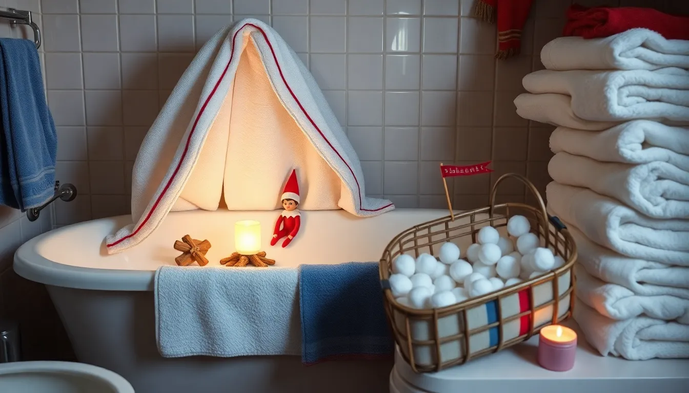 25 Hilarious Elf on the Shelf Bathroom Ideas Kids Will Love This Christmas 8 25 Hilarious Elf on the Shelf Bathroom Ideas Kids Will Love This Christmas 7